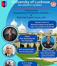 Pre-Convocation Events-2023 Organized by Department of Defense Studies & National Cadet Corps