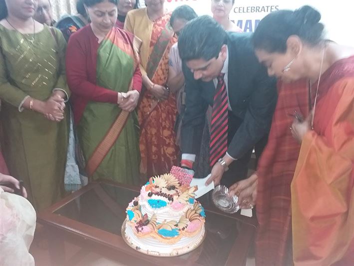 International Womens Day Celebrating at University of Lucknow