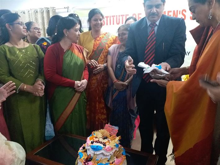 International Womens Day Celebrating at University of Lucknow