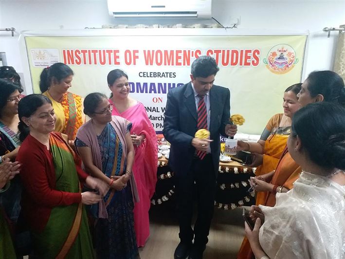 International Womens Day Celebrating at University of Lucknow