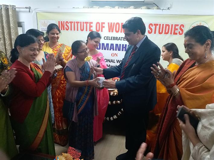 International Womens Day Celebrating at University of Lucknow