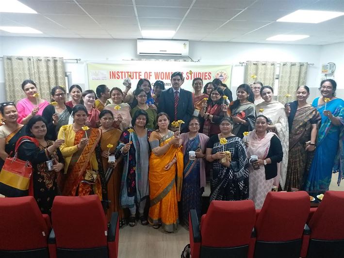 International Womens Day Celebrating at University of Lucknow